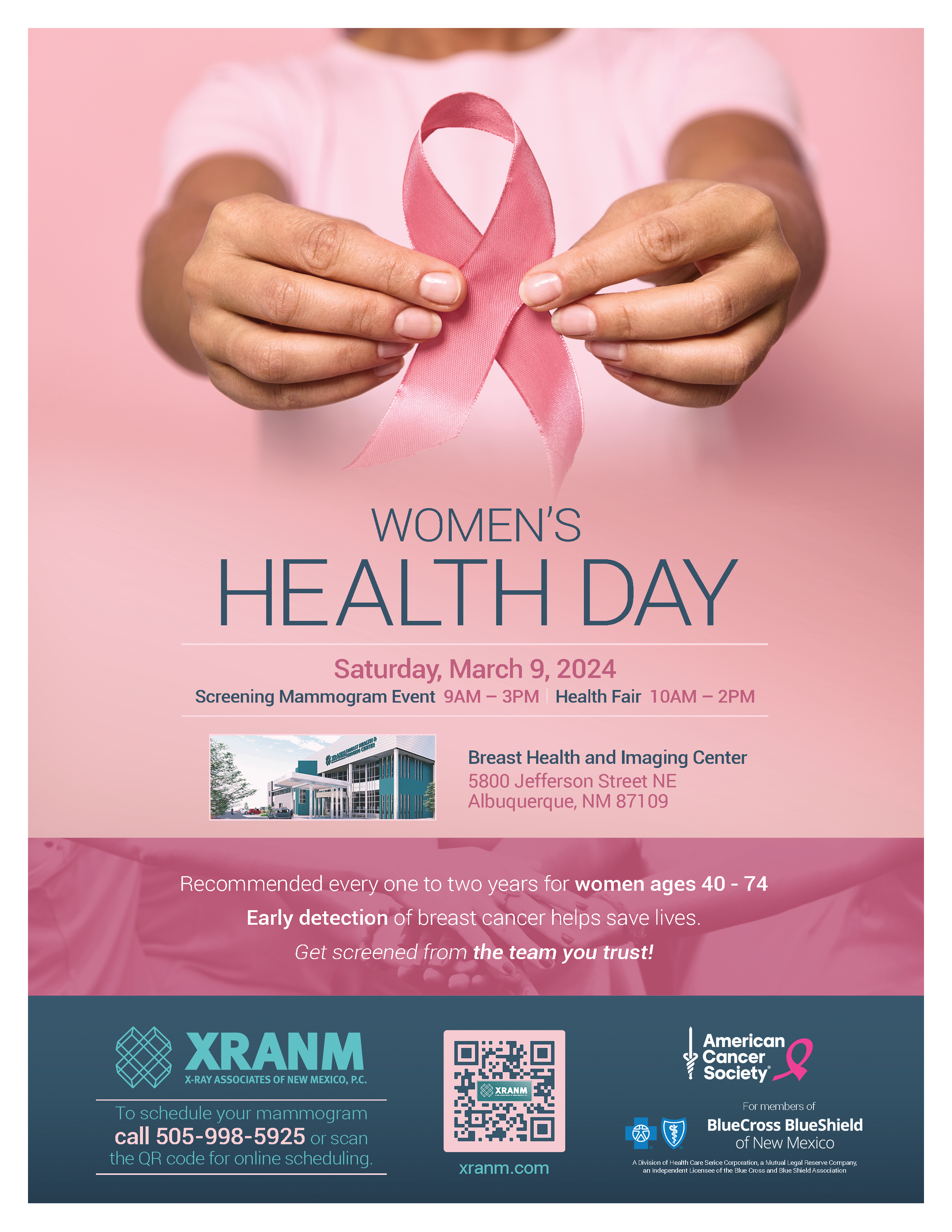 Women's Health Day flyer