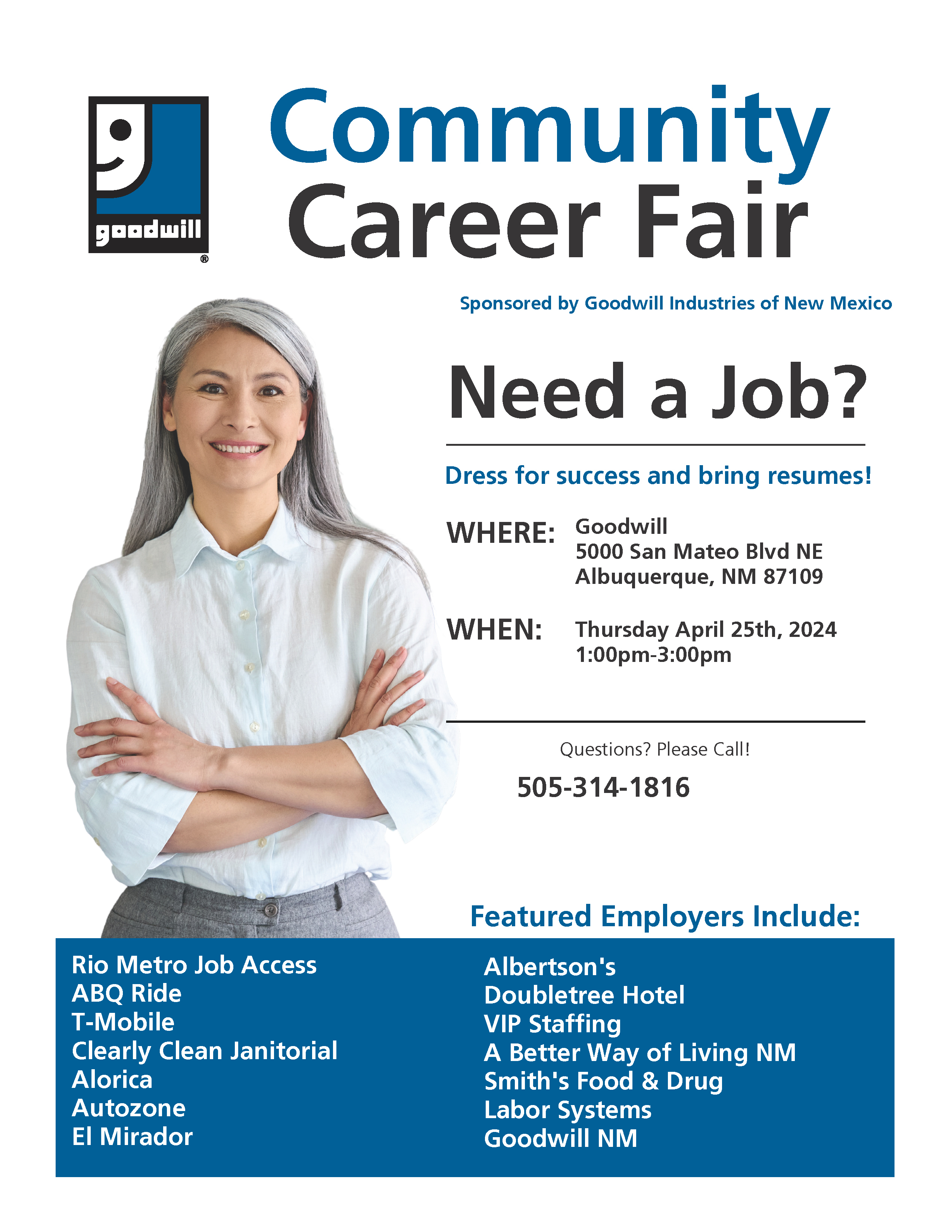 Community Career Fair Goodwill Industries of New Mexico