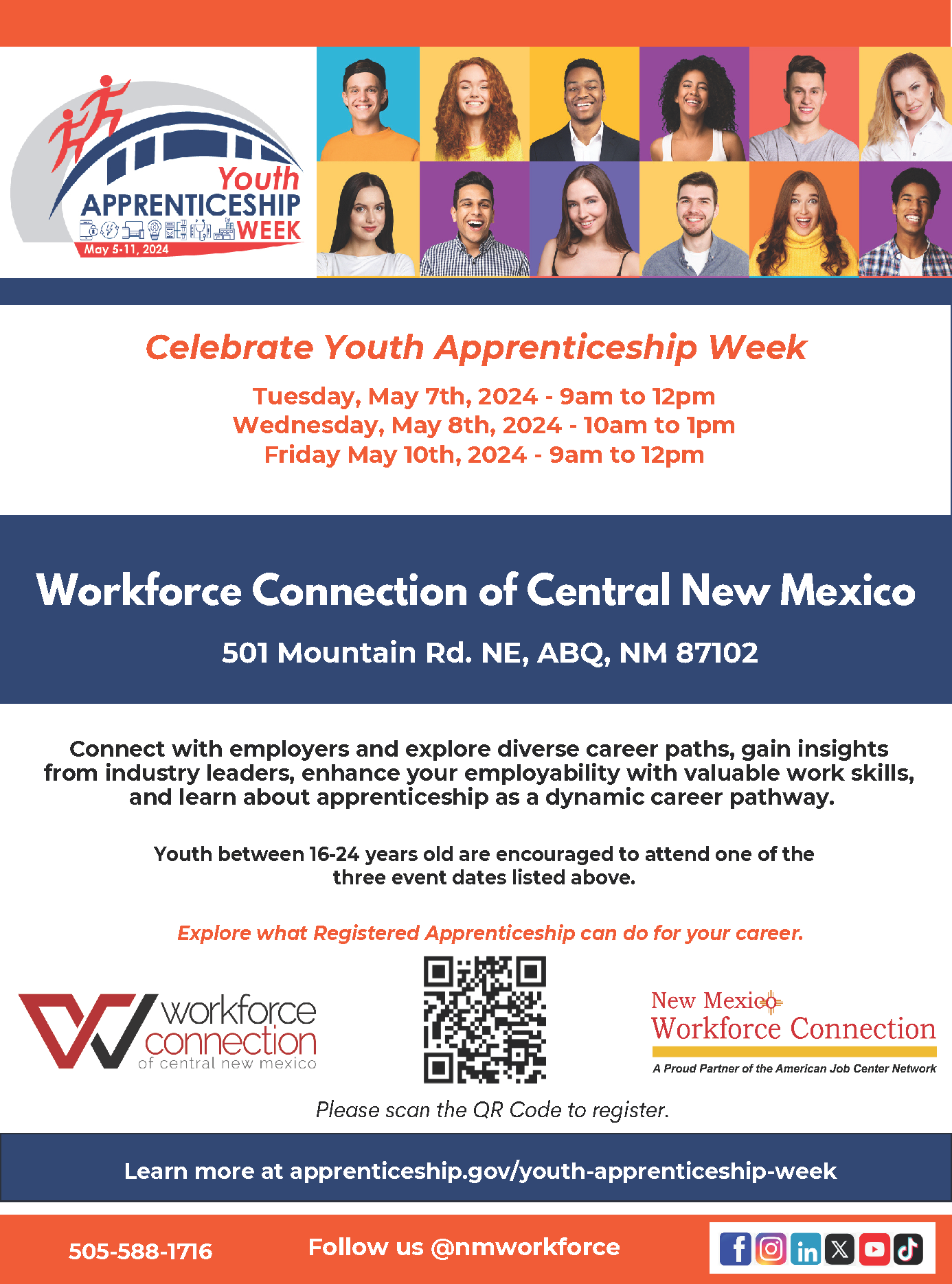 Youth Apprenticeship Week - Workforce Connection of Central New Mexico