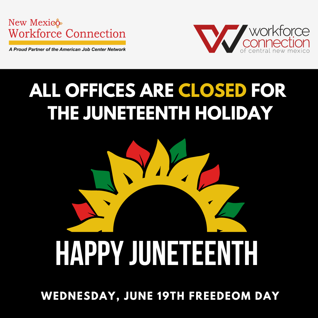 All Offices are Closed for the Juneteenth Holiday