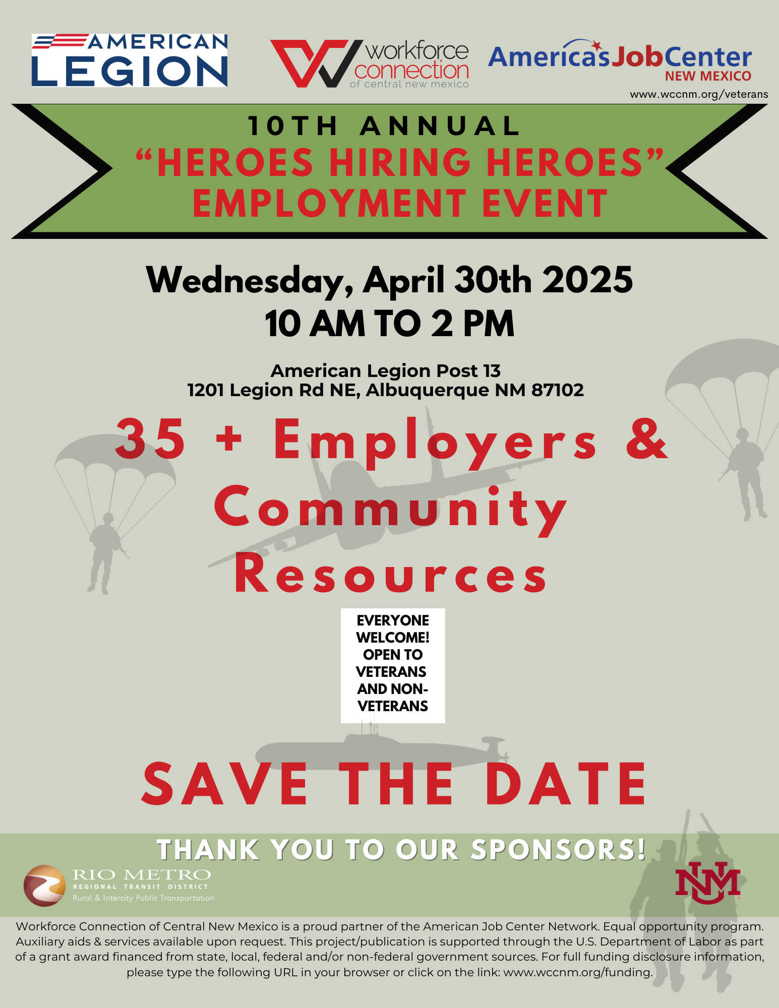 10th Annual "Heroes Hiring Heroes' Employment Event